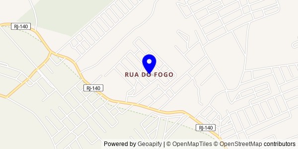 Mapa de Rua do Fogo - Nutricionistas