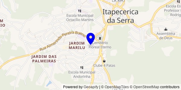 Mapa de Alecrim - Fisioterapeutas