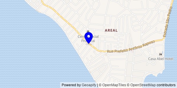 Mapa de Areal - Fisioterapeutas