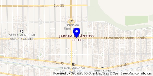 Mapa de Jardim Atlântico - Nutricionistas