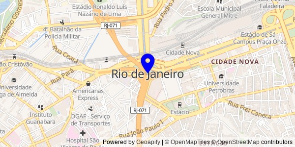 Mapa de Manoel Ribeiro - Nutricionistas